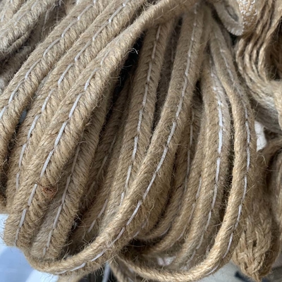 Correas elásticos de las correas del algodón de TGKELL, cuerda de la fibra del cáñamo de W110mm