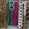 La borla de cadena del repique franja el metal del plástico de la resina de Spike Pendant Hangings Ornaments Decoration