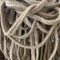 Poliéster de nylon crudo de la cuerda elástico del cáñamo para la ropa de los zapatos del bolso