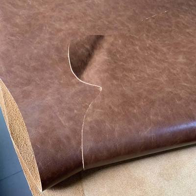 Mirrow hace frente a la anchura teñida lazo 55&quot; del modelo de la tela del cuero artificial paño de cuero sintético